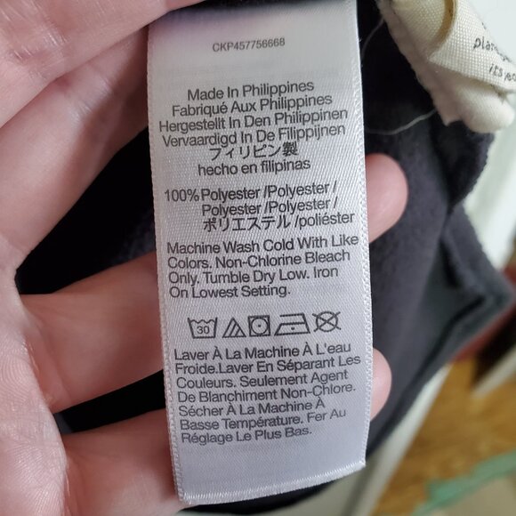 MADEWELL MWL Fleecelayer Shirt Jacket Shacket Button Down Grey Women's Small - Picture 10 of 14